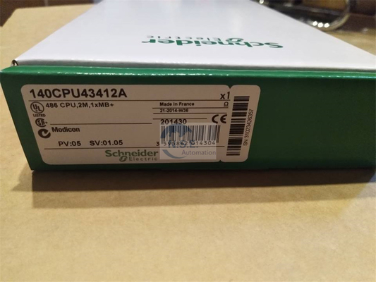 Automated Schneider Electric Parts Schneider Modicon 140CPU43412A Concept Processor