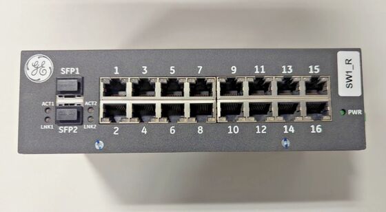 IS420ESWBH3A GE Gasturbine Besturingssysteem Mark VIe Industriële Ethernet I/O Net Switch Module